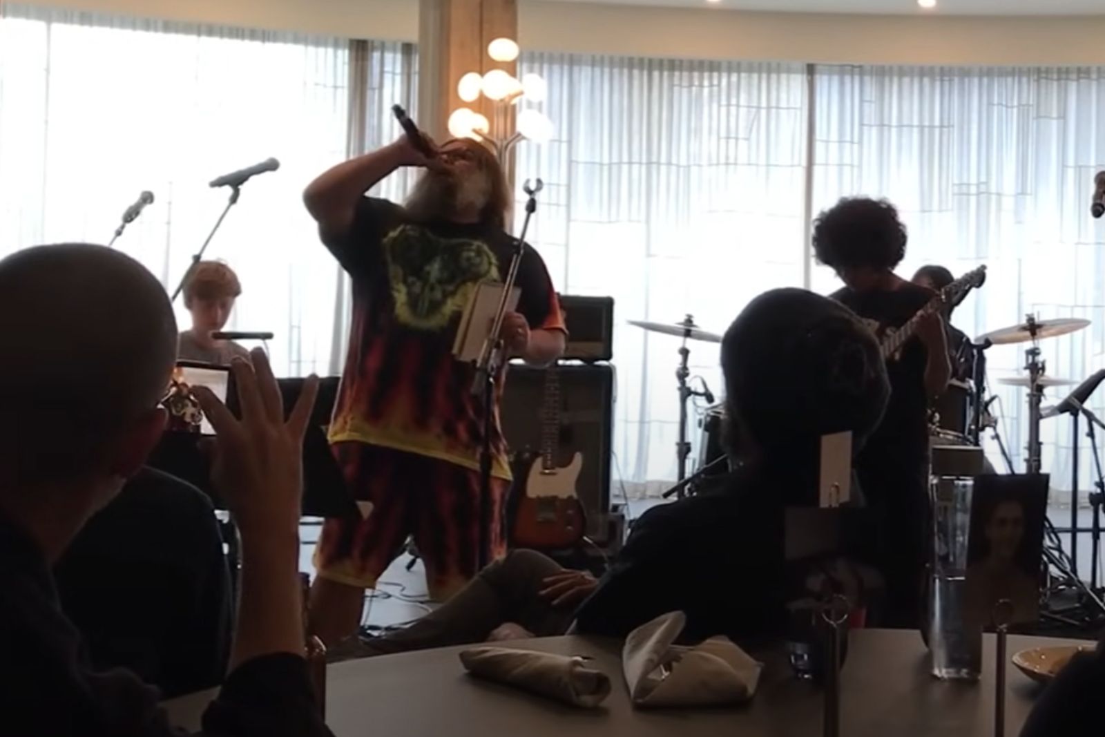 Jack Black Performs 'Mr. Crowley' Cover With Tom Morello's Son